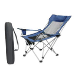 Maxbell Folding Camping Chair Compact Foldable Chair for Lawn Barbqeu Outdoor Sports Blue