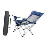 Maxbell Folding Camping Chair Compact Foldable Chair for Lawn Barbqeu Outdoor Sports Blue