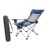 Maxbell Folding Camping Chair Compact Foldable Chair for Lawn Barbqeu Outdoor Sports Blue