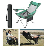 Maxbell Folding Camping Chair Compact Foldable Chair for Lawn Barbqeu Outdoor Sports Green