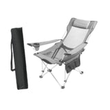 Maxbell Folding Camping Chair Compact Foldable Chair for Lawn Barbqeu Outdoor Sports Grey