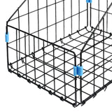 Maxbell Bike Rear Basket Practical Cycling Accessories Iron Bicycle Rear Rack Basket