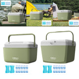 Maxbell Insulated Ice Cooler Premium Camping Cooler Box for Tailgating Outdoor Beach 8 L