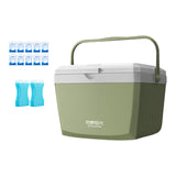 Maxbell Insulated Ice Cooler Premium Camping Cooler Box for Tailgating Outdoor Beach 13 L