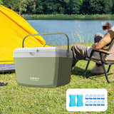 Maxbell Insulated Ice Cooler Premium Camping Cooler Box for Tailgating Outdoor Beach 13 L