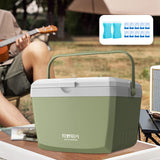 Maxbell Insulated Ice Cooler Premium Camping Cooler Box for Tailgating Outdoor Beach 13 L