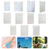 Maxbell Ice Block Lightweight Portable for Coolers Ice Pack for Camping Fishing Home 300g