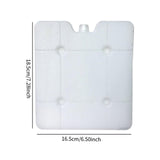 Maxbell Ice Block Lightweight Portable for Coolers Ice Pack for Camping Fishing Home 400g