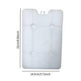 Maxbell Ice Block Lightweight Portable for Coolers Ice Pack for Camping Fishing Home 500g