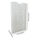 Maxbell Ice Block Lightweight Portable for Coolers Ice Pack for Camping Fishing Home 1000g