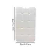 Maxbell Ice Block Lightweight Portable for Coolers Ice Pack for Camping Fishing Home 1300g