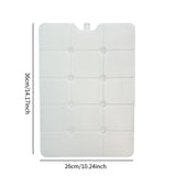 Maxbell Ice Block Lightweight Portable for Coolers Ice Pack for Camping Fishing Home B1700g