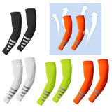 Maxbell Cooling Arm Sleeves 1 Pair Equipment Cover for Fishing Backpacking Gardening black