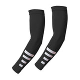 Maxbell Cooling Arm Sleeves 1 Pair Equipment Cover for Fishing Backpacking Gardening black