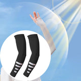 Maxbell Cooling Arm Sleeves 1 Pair Equipment Cover for Fishing Backpacking Gardening black