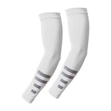 Maxbell Cooling Arm Sleeves 1 Pair Equipment Cover for Fishing Backpacking Gardening white