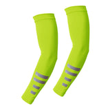 Maxbell Cooling Arm Sleeves 1 Pair Equipment Cover for Fishing Backpacking Gardening Fluorescent yellow