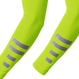 Maxbell Cooling Arm Sleeves 1 Pair Equipment Cover for Fishing Backpacking Gardening Fluorescent yellow