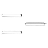 Maxbell 3 Pieces Grilling Skewers BBQ Accessories Kabob for Chicken Sausages Veggies
