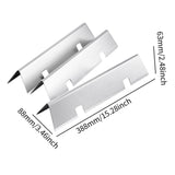 Maxbell 3Pcs Flavor Bar BBQ Multiuse Gas Grill Plate for 200 Series E/S-220 E/S-210