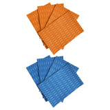 Maxbell 4Pcs Surfboard Traction Pad Non Slip EVA Sheet for Skimboard Longboard Kayak Orange