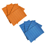 Maxbell 4Pcs Surfboard Traction Pad Non Slip EVA Sheet for Skimboard Longboard Kayak Orange