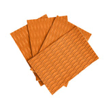 Maxbell 4Pcs Surfboard Traction Pad Non Slip EVA Sheet for Skimboard Longboard Kayak Orange