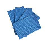 Maxbell 4Pcs Surfboard Traction Pad Non Slip EVA Sheet for Skimboard Longboard Kayak dark blue
