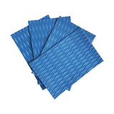 Maxbell 4Pcs Surfboard Traction Pad Non Slip EVA Sheet for Skimboard Longboard Kayak dark blue