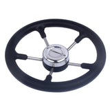 Maxbell Boat Steering Wheel Handwheel Knob for Pontoon Boat Marine Vessels Speedboat