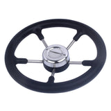 Maxbell Boat Steering Wheel Handwheel Knob for Pontoon Boat Marine Vessels Speedboat