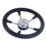 Maxbell Boat Steering Wheel Handwheel Knob for Pontoon Boat Marine Vessels Speedboat