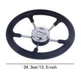 Maxbell Boat Steering Wheel Handwheel Knob for Pontoon Boat Marine Vessels Speedboat