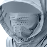 Maxbell Balaclava Face Mask Comfortable for Men Women for Landscaping Camping Travel green gray