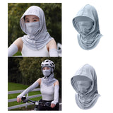 Maxbell Balaclava Face Mask Comfortable for Men Women for Landscaping Camping Travel green gray