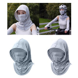 Maxbell Balaclava Face Mask Comfortable for Men Women for Landscaping Camping Travel green gray