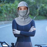 Maxbell Balaclava Face Mask Comfortable for Men Women for Landscaping Camping Travel green gray