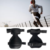 Maxbell 2Pcs Knee Pads Athletes Versatile Knee Braces for Gym Sports Training Hiking Black