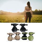 Maxbell 2Pcs Knee Pads Athletes Versatile Knee Braces for Gym Sports Training Hiking Black