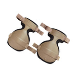 Maxbell 2Pcs Knee Pads Athletes Versatile Knee Braces for Gym Sports Training Hiking Dark Khaki