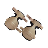 Maxbell 2Pcs Knee Pads Athletes Versatile Knee Braces for Gym Sports Training Hiking Dark Khaki