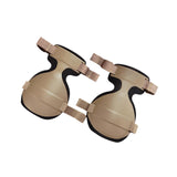 Maxbell 2Pcs Knee Pads Athletes Versatile Knee Braces for Gym Sports Training Hiking Dark Khaki