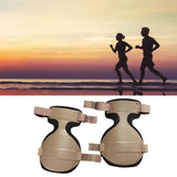 Maxbell 2Pcs Knee Pads Athletes Versatile Knee Braces for Gym Sports Training Hiking Dark Khaki