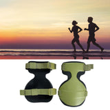 Maxbell 2Pcs Knee Pads Athletes Versatile Knee Braces for Gym Sports Training Hiking Green