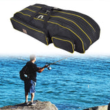 Maxbell Fishing Rod Case Tackle Storage Gift Outdoor Men Reel Carry Fishing Pole Bag