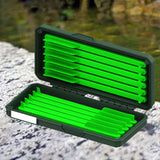 Maxbell Tackle Lure Box Accessories Waterproof Double Sided Fishing Bait Storage Box