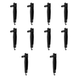 Maxbell 10 Pieces Fishing Rod Tip Covers Portable Easy to Install Compact Protectors