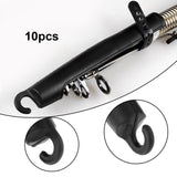 Maxbell 10 Pieces Fishing Rod Tip Covers Portable Easy to Install Compact Protectors