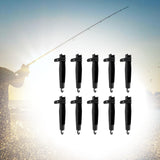 Maxbell 10 Pieces Fishing Rod Tip Covers Portable Easy to Install Compact Protectors