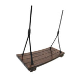 Maxbell Wooden Swing Seat Rustic Kids Room Swing for Bedroom Nursery Room Child Room